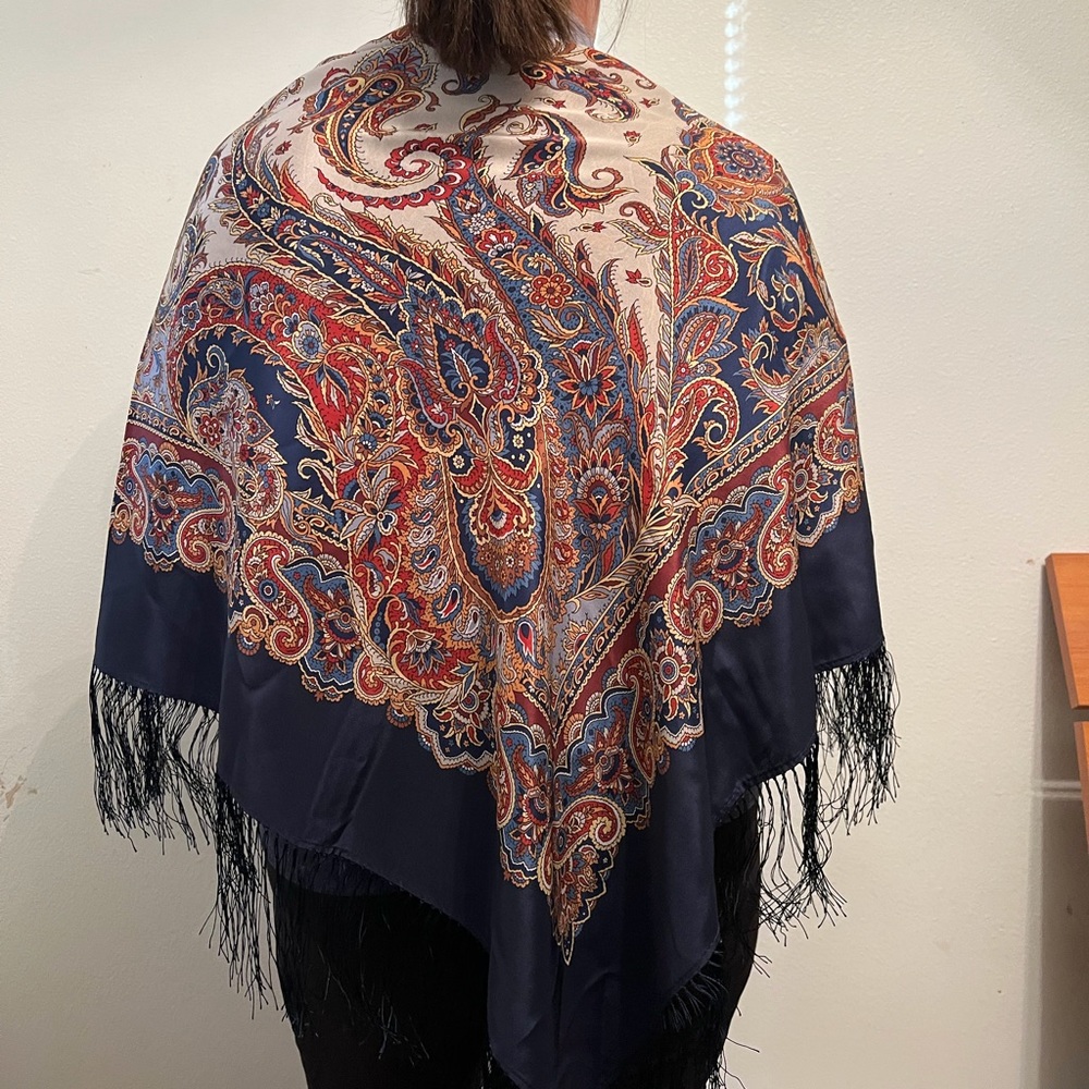 Thin Silk Scarf